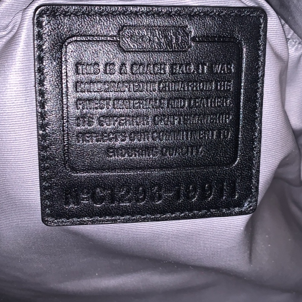 Water-resistant Coach Diaper Bag - Picture 3 of 4